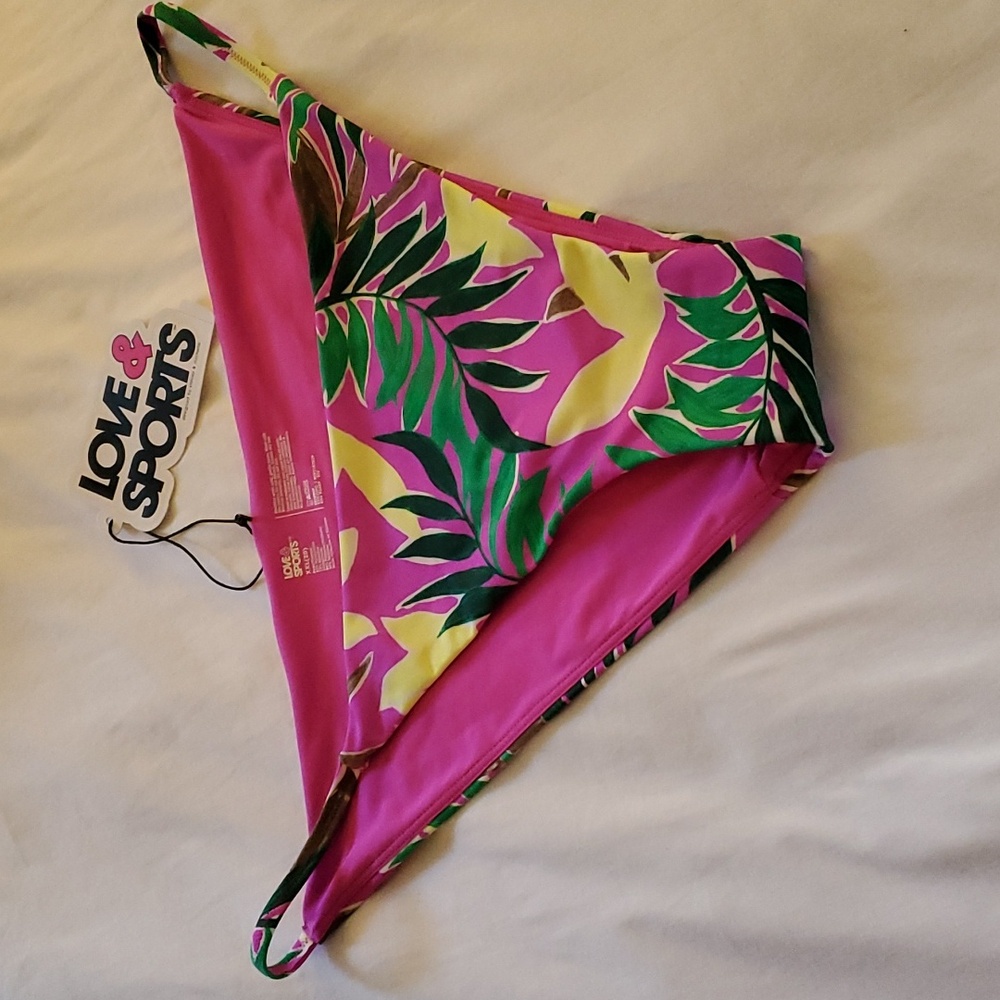 NWT Ladies Swimsuit Bottom XXL(20) LOVE&SPORTS (Multicolor) Never Worn or Tried